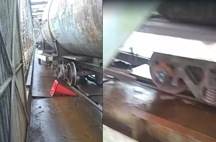 Trem descarrila no interior da Bahia