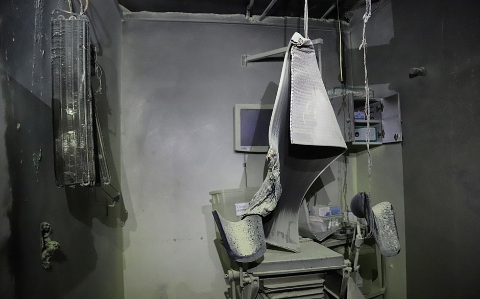 Hospital Aristides Maltez é atingido pelo fogo 