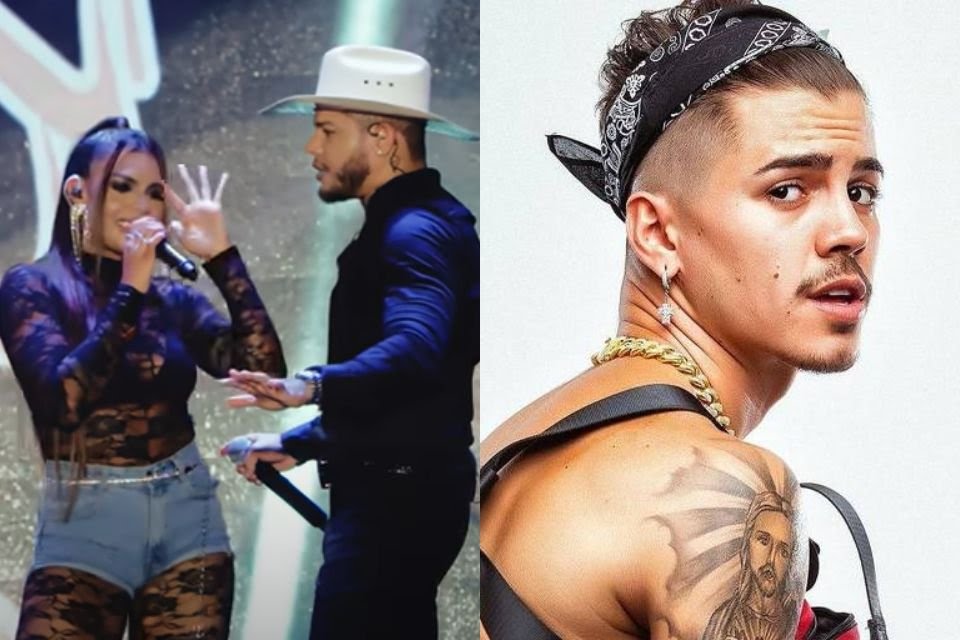 Barraco de Tierry e Biel marca festa de Rodrigo Faro