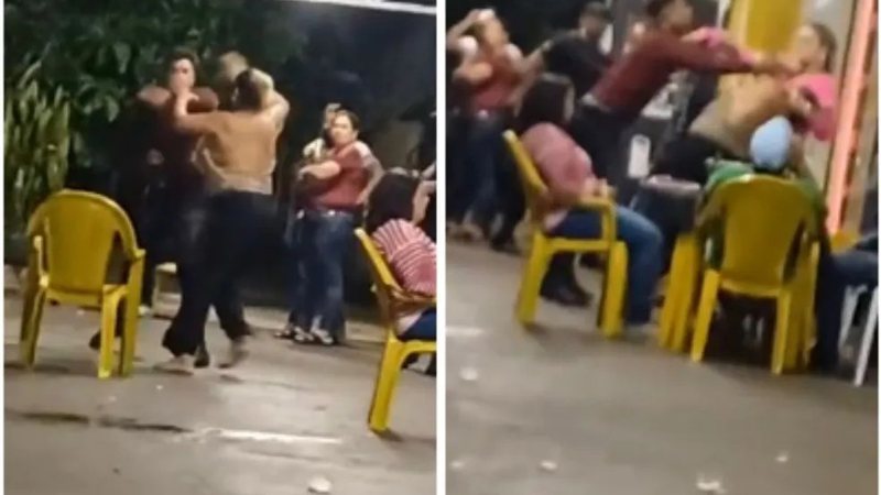 Vídeo: Cantor agride própria mãe, que cai e bate a cabeça no chão