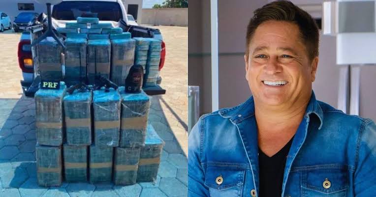 Avião com drogas pousa na fazenda do cantor Leonardo