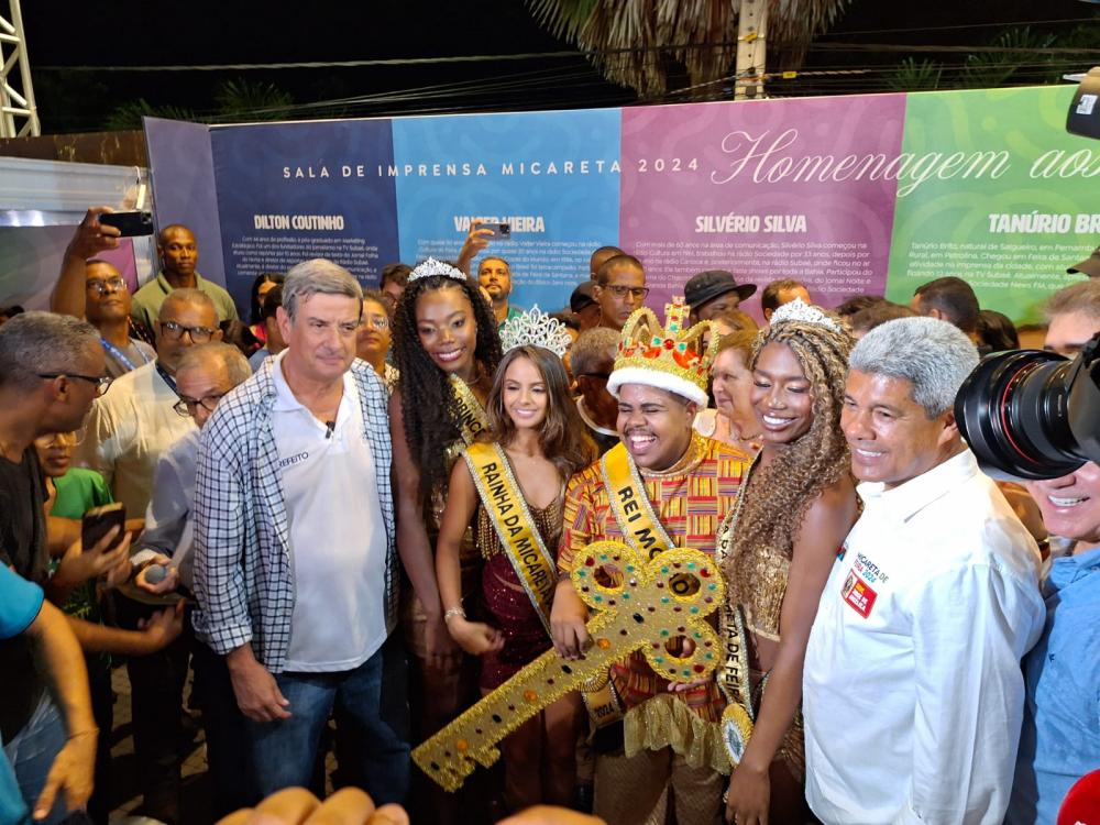 "Feira de Santana é maior que as diferenças políticas", diz Colbert sobre a Micareta 2024