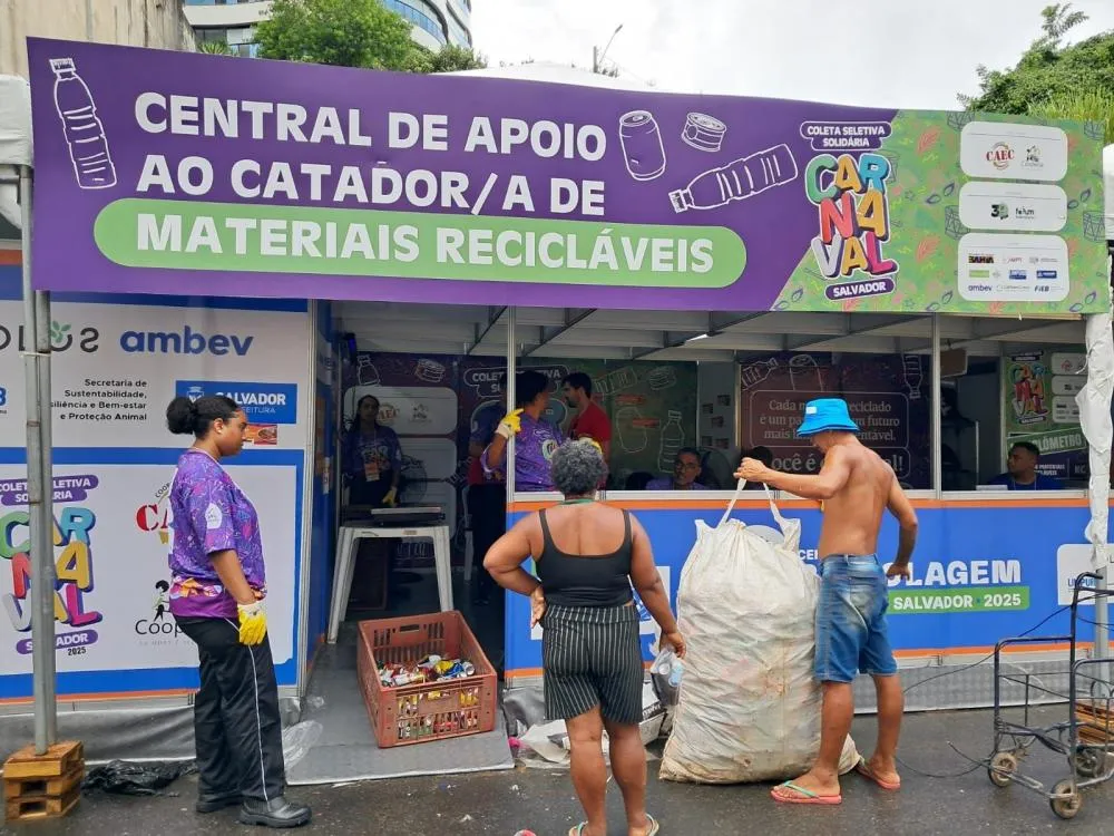 Carnaval: Central de Catadores é alvo do MP em Salvador